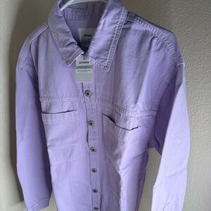 Lavender Button-Up Jacket Cotton On